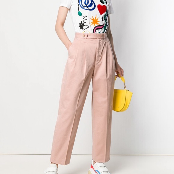 Polo Ralph Lauren Pale Pink Chinos SZ 8 NWT - Picture 2 of 3